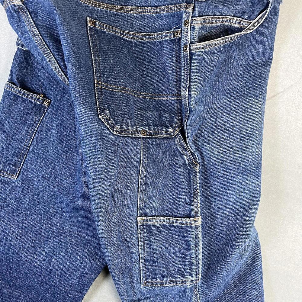 Vintage Ben Davis Carpenter Jeans Mens 44* Blue Medium Wash Workwear Denim - Picture 8 of 10